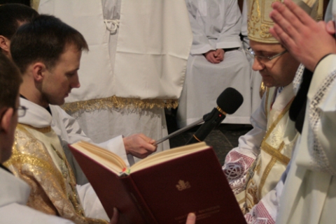 Новий диякон в українських францисканців