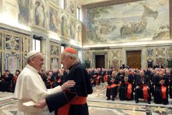 «Не впадаймо у песимізм», - Папа зустрівся з кардиналами