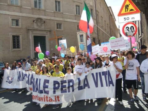 Марш за життя у Римі