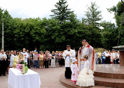 Процесія Божого Тіла в Хмельницькому