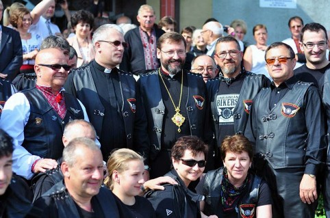 Глава Української Греко-Католицької Церкви Блаженніший Святослав (Шевчук) став байкером