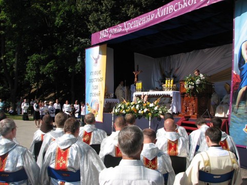 Римо-католики  у Києві святкували 1025-річчя хрещення Русі