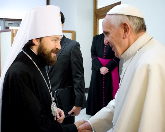 Папа і митрополит Іларіон
