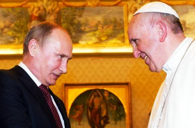 Папа і Путін