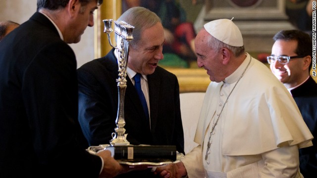 Папа прийняв Беньяміна Нетаньяху