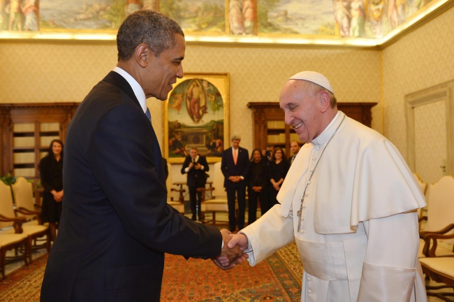 Папа і Обама