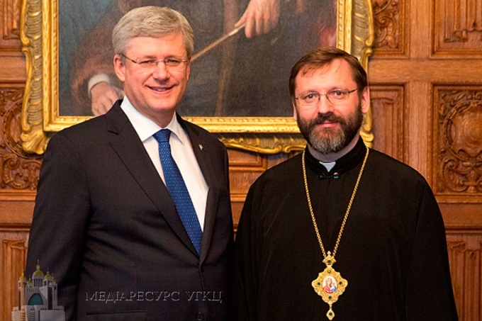 Святослав Шевчук та премєр-міністр Канади
