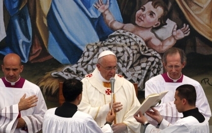 Папа у Вифлеємі