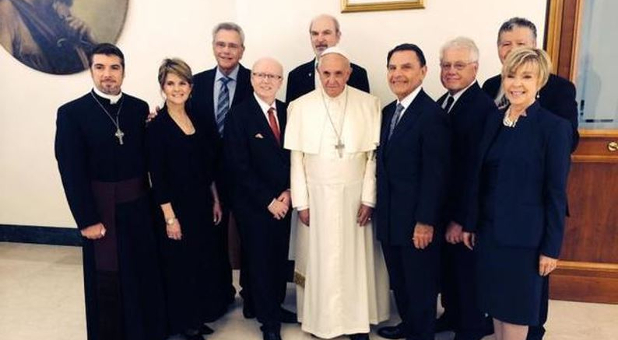Папа з євангелистами