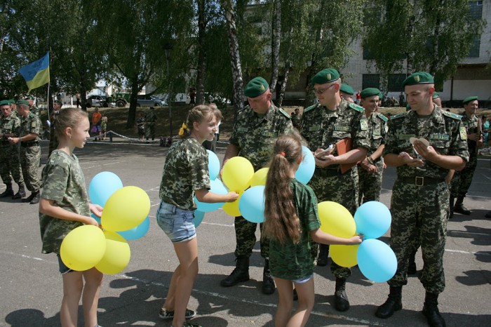 вітання прикордонників