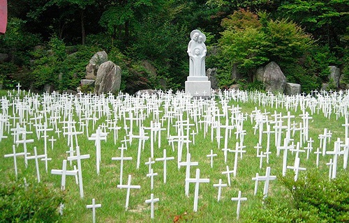 Цвинтар ненароджених у Південній Кореї