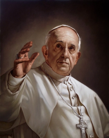 Офіційний портрет Папи Франциска