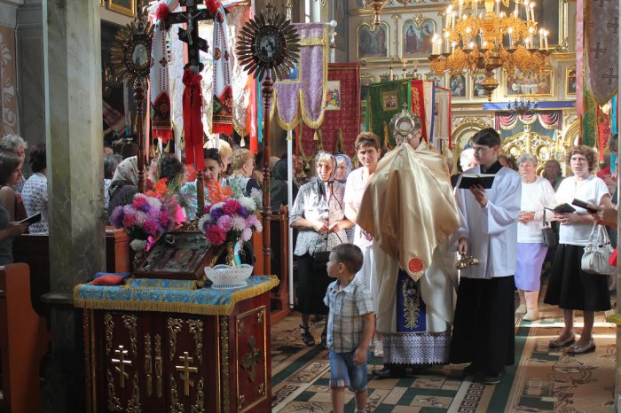 У католицько-православному храмі – престольне свято