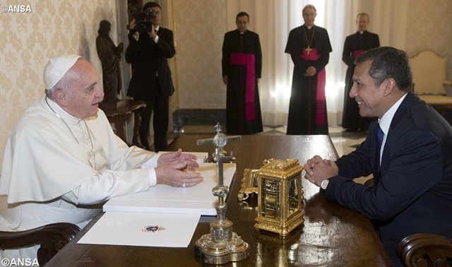 Папа і Президент Перу