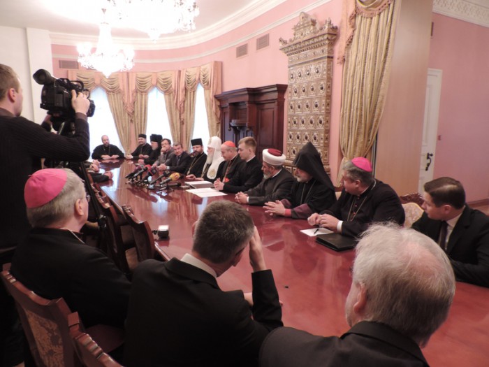 Представник Папи Франциска зустрівся з Всеукраїнською Радою Церков