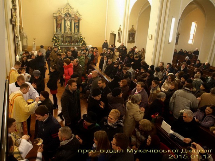 Троє нових дияконів у Мукачівській дієцезії