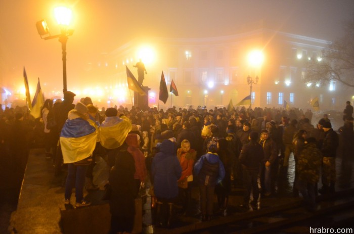 Одесити у День Соборності України запалили тисячі свічок