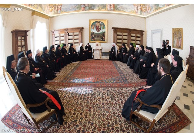 Українські єпископи зустрілися з Папою