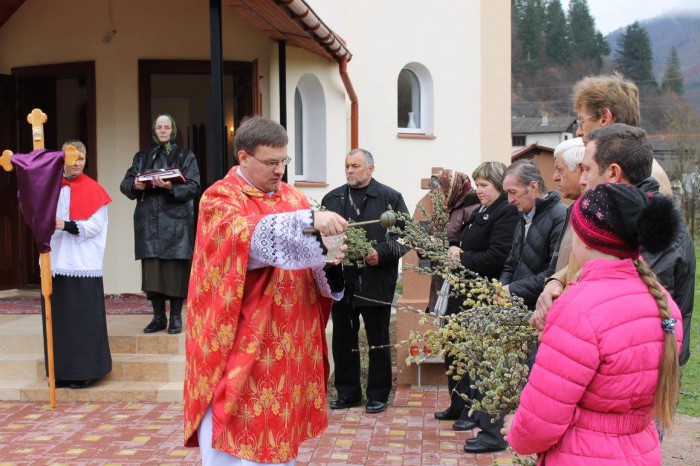 Вербна неділя у Рахові