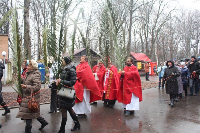 Вербна неділя у Вінниці 