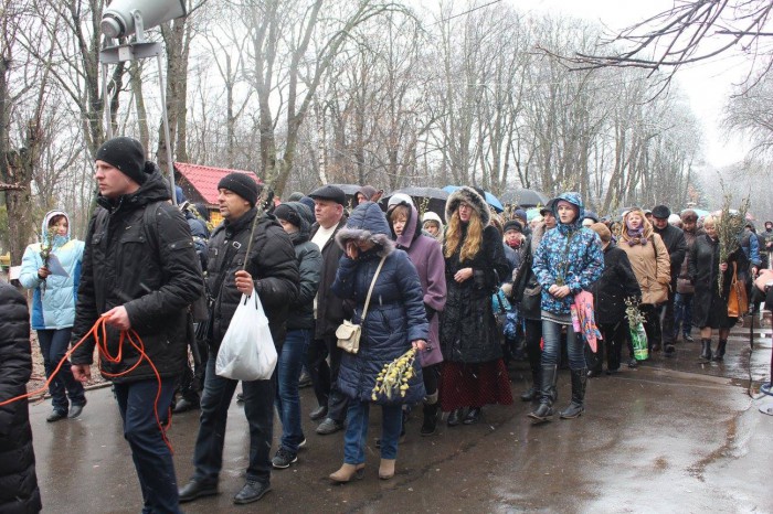 Вербна неділя у Вінниці 