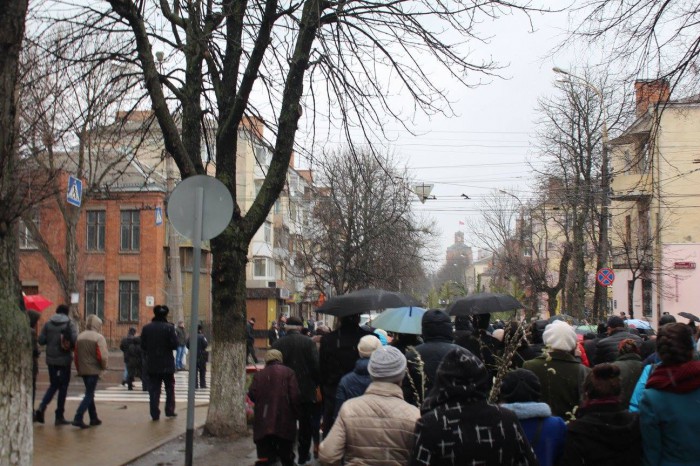 Вербна неділя у Вінниці 