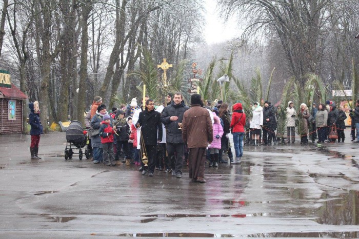 Вербна неділя у Вінниці 