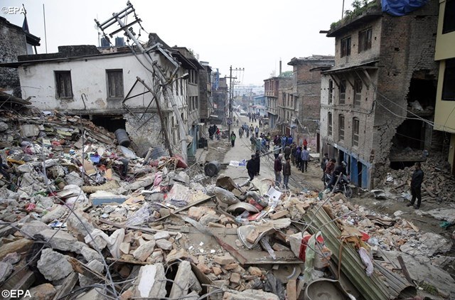 Катманду землетрус