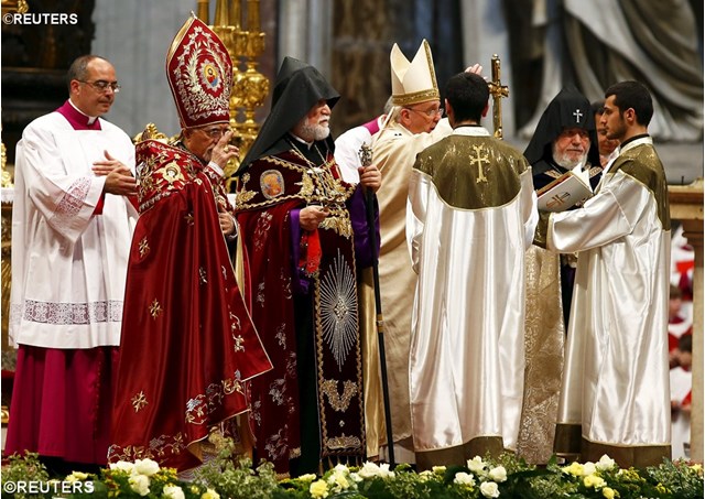 Папа вірмени 12.05.2015