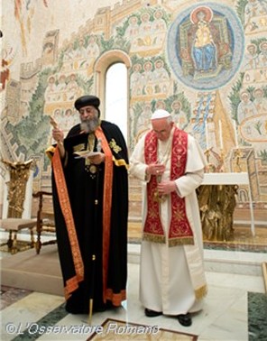 Папа і коптський патріарх