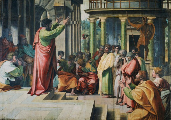 святий павло Апостол проповідує