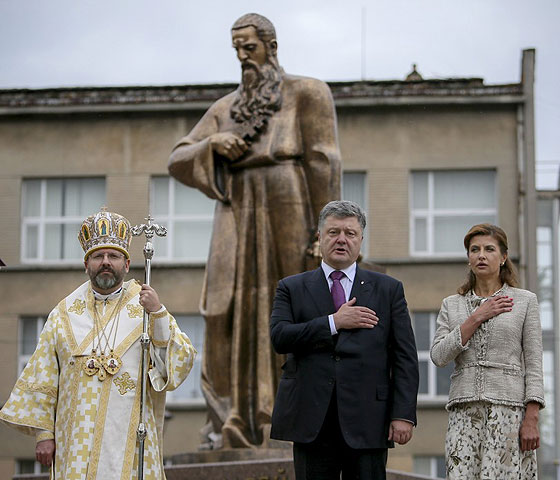 У Львові відкрили пам’ятник Митрополиту Шептицькому