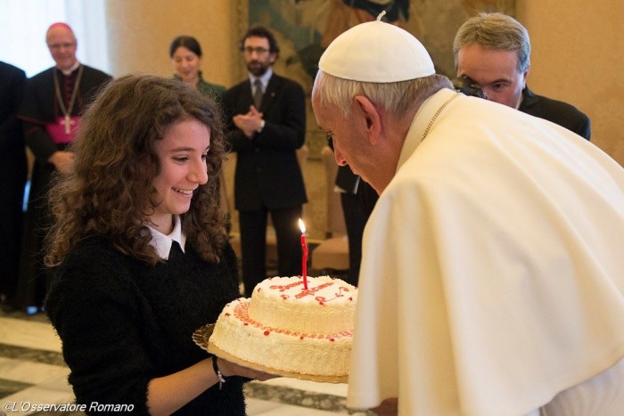 Дитяча Католицька Акція привітала Папу