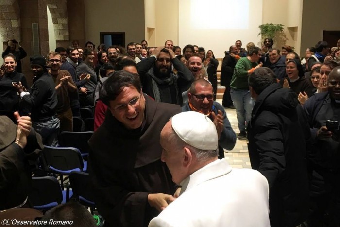 Сюрприз від Папи: несподіваний візит до санктуарію у Ґреччо