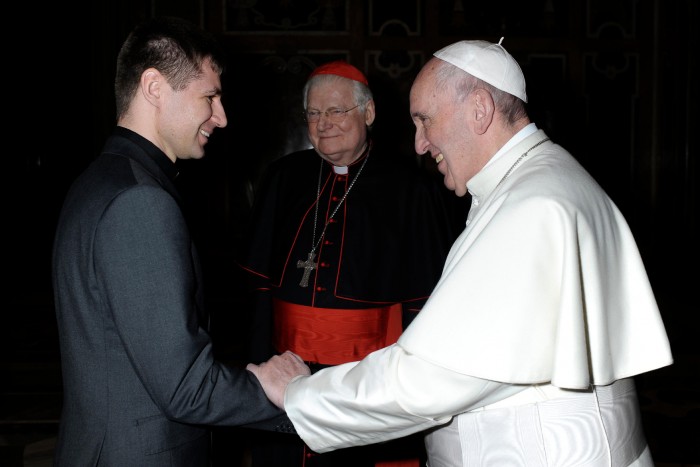 Анатолій Постолович і Папа Франциск