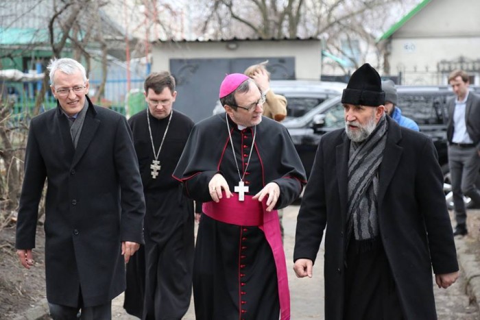 Апостольський Нунцій відвідав «Карітас Донецьк»