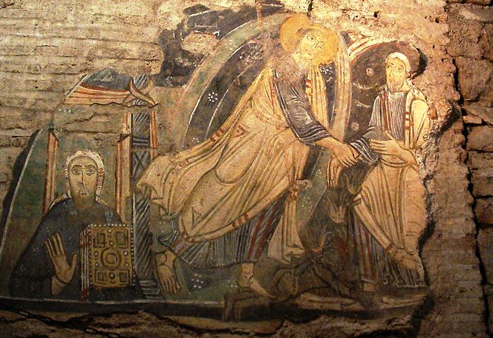 Базиліка св. Климента фреска
