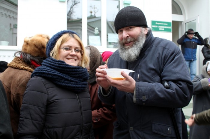 Бідні та бездомні Києва вшанували пам’ять загиблих у морози