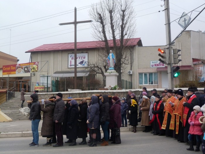 Міжконфесійна Хресна Дорога в Городку