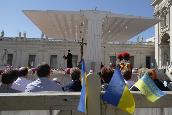 Папа прийняв групу чорнобильців з нагоди 30 річниці аварії на ЧАЕС