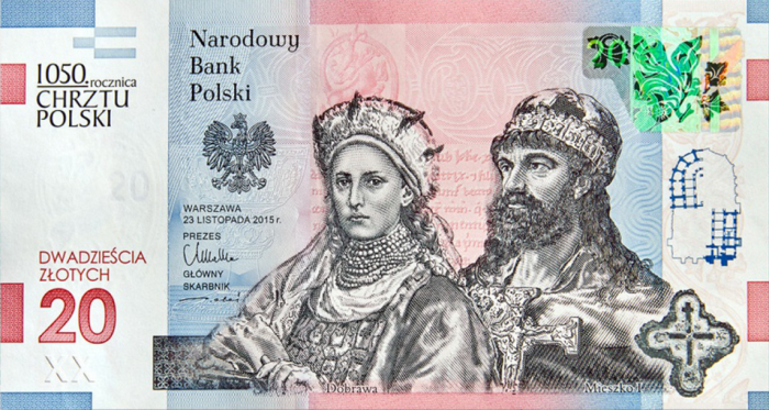 банкнот Мешко і Добрава