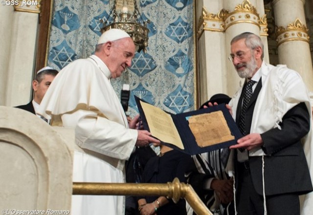 папа і рабин