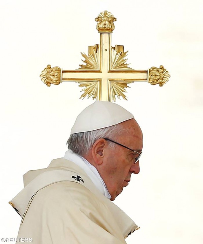 Папа Франциск. Меса в Неділю Божого Милосердя7