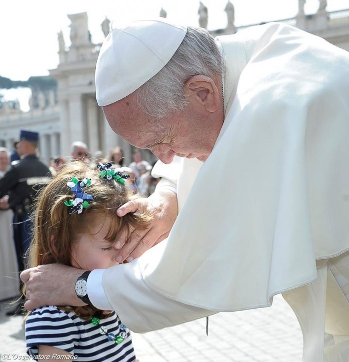 Папа і дівчинка