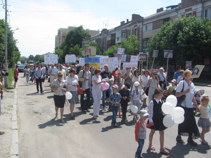 Християнська хода «Ні – аборту» відбулася у Бердичеві