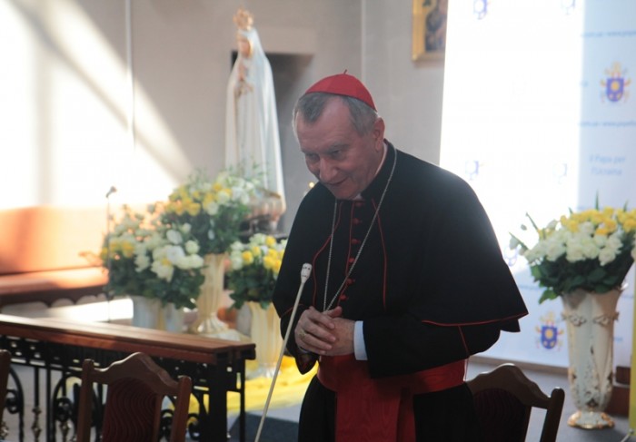 Кардинал Паролін у Запоріжжі