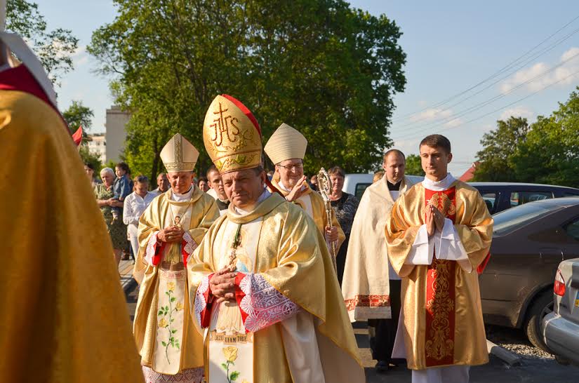 Відкриття санктуарію Ісусового Серця