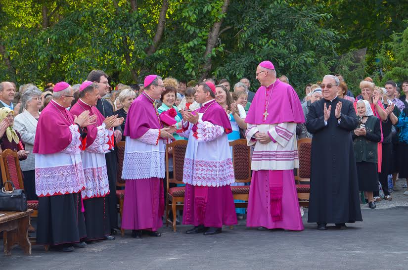 Відкриття санктуарію Ісусового Серця