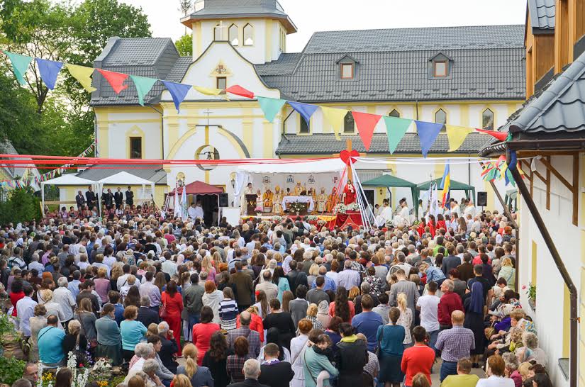 Відкриття санктуарію Ісусового Серця