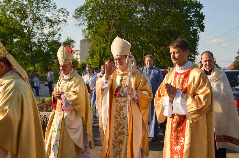 Відкриття санктуарію Ісусового Серця